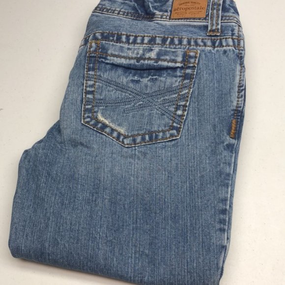 LIKE NEW VINTAGE AEROPOSTALE BAYLA SKINNY JEANS 12/31x30 100% COTTON 🦋 - Picture 1 of 14